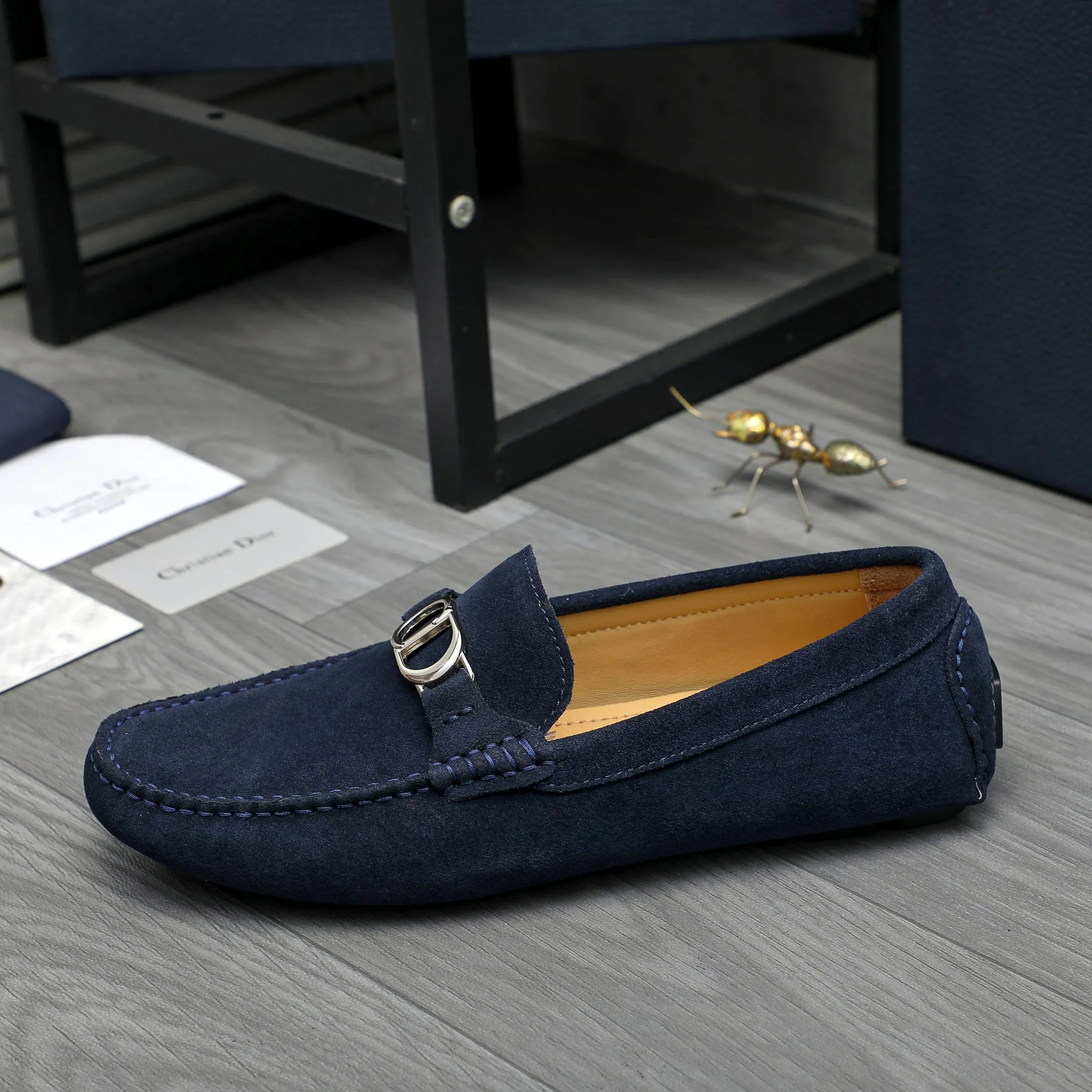 Men's shoes 💰p420 Product trademark: Dior "Dior" casual slip-on men's shoes Regular size: 38-44 Product materials: Selected frosted cowhide upper, sheepskin lining, rubber outsole